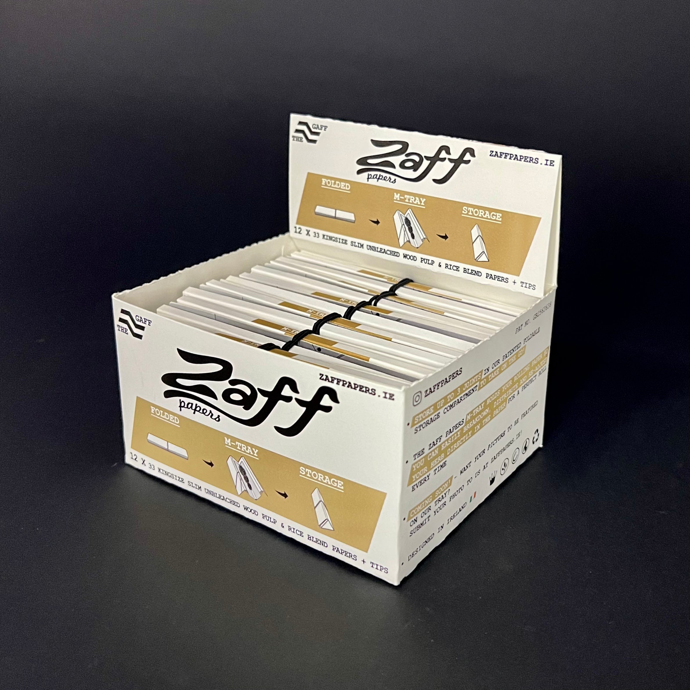 Zaff Papers Box (12 packs)